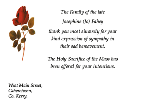 Memorial Notlet